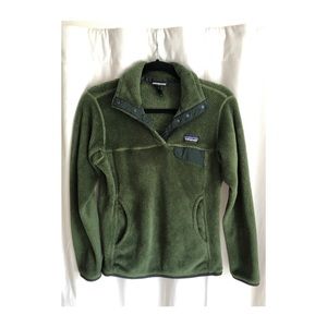Women’s Patagonia Green Fleece Jacket - Size S